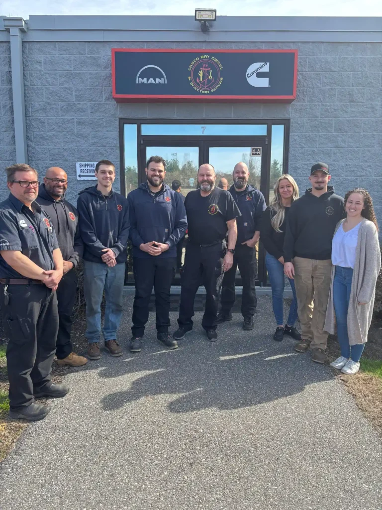 The Casco Bay Deisel Team.